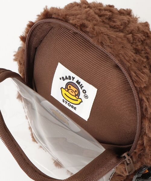 BABY MILO STORE ショルダーバッグ FAUX FUR PLUSH DOLL MOBILE PHONE
