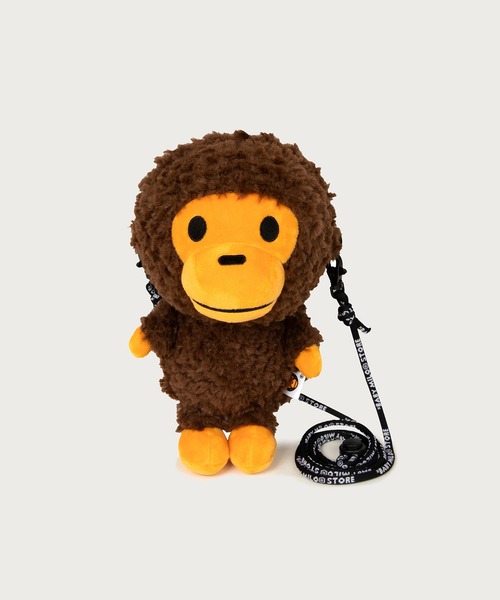 BABY MILO STORE ショルダーバッグ FAUX FUR PLUSH DOLL MOBILE PHONE 