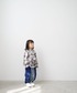 キャミソール 肌着 オンブレチェックキャミ 1047050 キッズ 子供服 女の子 関連画像1