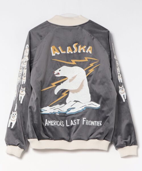 HOUSTON（ヒューストン） スカジャン 別珍スカジャン (ALASKA) メンズ