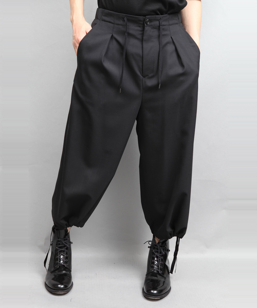ATO（アトウ） ワイドパンツ パンツ DRAW CODE WIDE PANTS メンズ