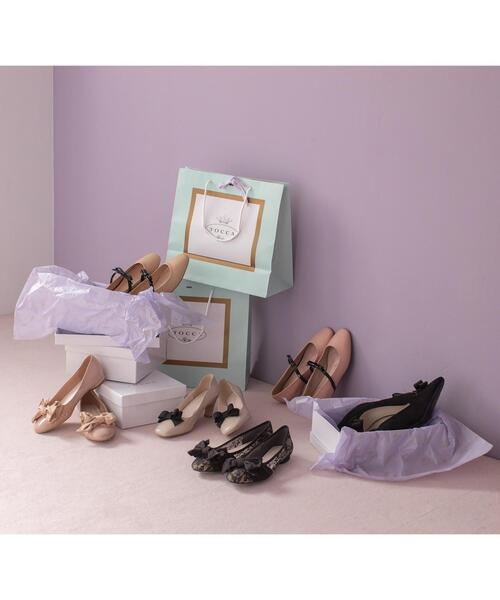 TOCCA パンプス TIED RIBBON FLATSHOES フラットシューズ