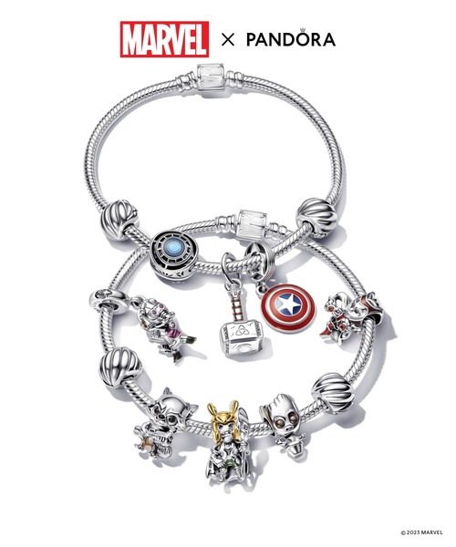 【アメリカ限定】【未使用】PANDORAブレスレット チャーム PANDORA（パンドラ） チャーム PANDORA Blue Murano Glass