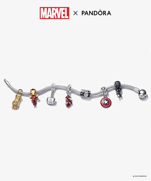 PANDORA（パンドラ） チャーム マーベル アベンジャーズ キャプテン
