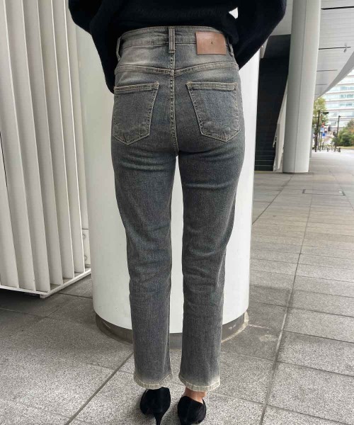 esutoreja エストレジャ　デニム　M 新品 esutoreja ジーンズ デニム デニムパンツ ボーイフレンドデニム