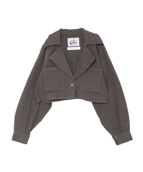 【CIMARRON】テーラードクロップドジャケット CIMARRON ジャケット テーラードジャケット 「CIMARRON