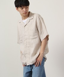 Many men, many minds. シャツ men minds リネンパナマショート