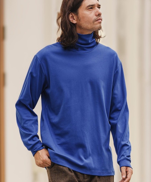CAMBIO tシャツ mlt4377- ベーシックタートルネックカットソー