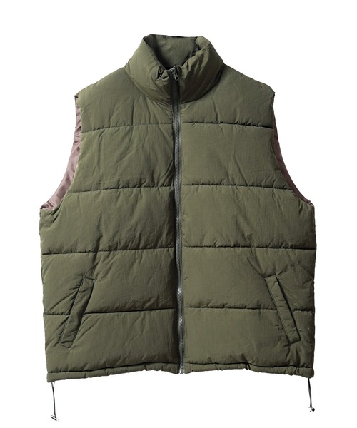 ダウンベスト ベスト ナイロン 中綿 / Nylon Batting Down Vest