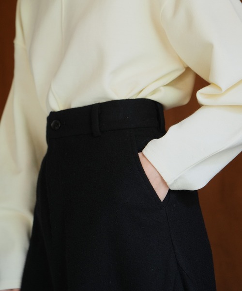 CLANE（クラネ） ロング スカート WOOL VOLUME FLARE SKIRT : ZOZOTOWN