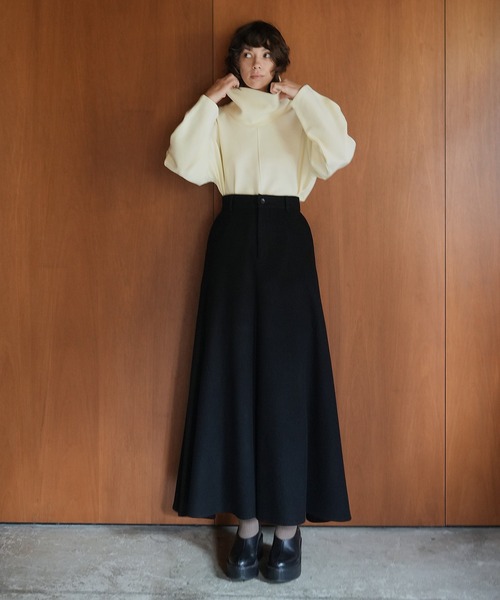 CLANE（クラネ） スカート WOOL VOLUME FLARE SKIRT : ZOZOTOWN Yahoo