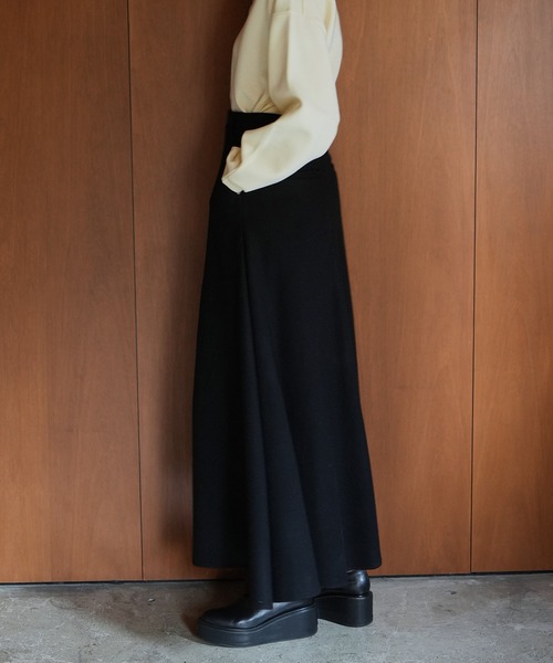 CLANE（クラネ） ロング スカート WOOL VOLUME FLARE SKIRT : ZOZOTOWN