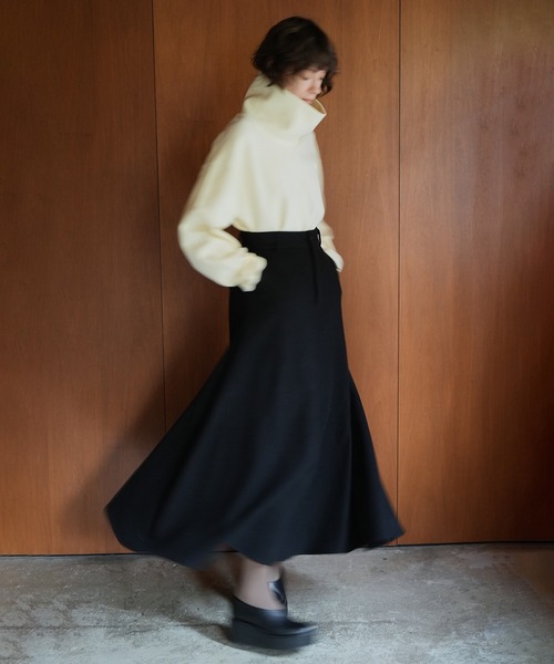 CLANE（クラネ） スカート WOOL VOLUME FLARE SKIRT : ZOZOTOWN Yahoo
