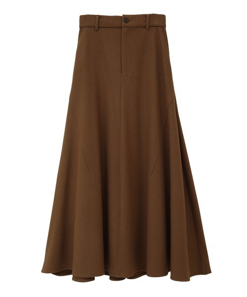 CLANE（クラネ） ロング スカート WOOL VOLUME FLARE SKIRT : ZOZOTOWN
