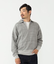 WAREHOUSE&Co.×BEAMS BOY スウェット 別注】WAREHOUSE & CO. / セコハン 後付け フーディー