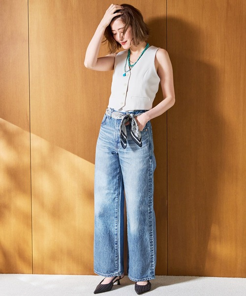 SOMETHING（サムシング） ジーンズ デニム デニムパンツ LISA