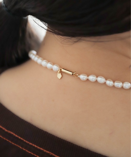 rapiecage（ラピエサージュ） ネックレス 淡水パール1連ネックレス