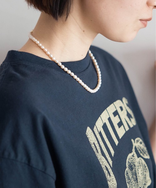 rapiecage（ラピエサージュ） ネックレス 淡水パール1連ネックレス