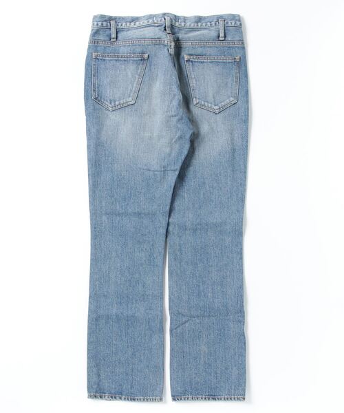 デニム・ジーパン HUECLOSET Sand Brush Flare Denim Pants SW53 デニム・ジーパン HUECLOSET Sand Brush Flare Denim Pants SW53