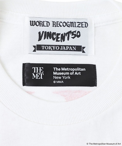 tシャツ VINCENT50 Original Tee / バンソンサンカント オリジナルティー レディース メンズ Port tシャツ VINCENT50 The Met Gogh Print Tee / バンソンサン