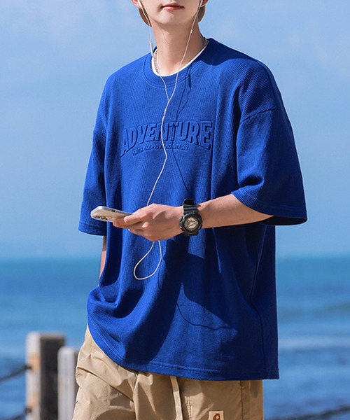 ブルーハーツ　Tシャツ　新品未開封　ライブ会場購入品 aimoha tシャツ outdoor ユニセックス ワッフルオーバーサイズ