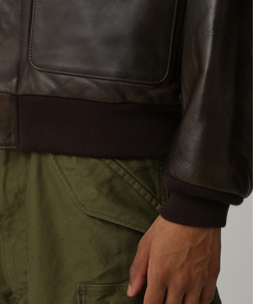 AVIREX ミリタリージャケット モッズコート A-2 FLIGHT JACKET