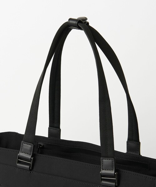 UNITED ARROWS　ボストンバッグ　小松マテーレ　KONBU　ブラック UNITED ARROWS】ボストンバッグ 小松マテーレ KONBU ブラック
