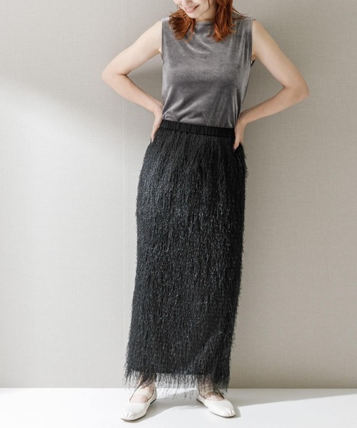 スカート ELENDEEK FRINGE STRAIGHT SKIRT : ZOZOTOWN Yahoo!店 - 通販