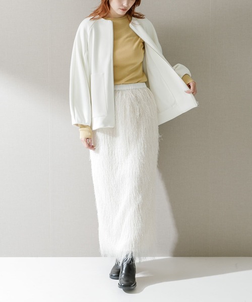 スカート ELENDEEK FRINGE STRAIGHT SKIRT : ZOZOTOWN Yahoo!店 - 通販