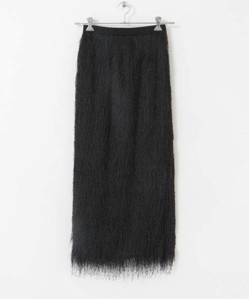 スカート ELENDEEK FRINGE STRAIGHT SKIRT : ZOZOTOWN Yahoo!店