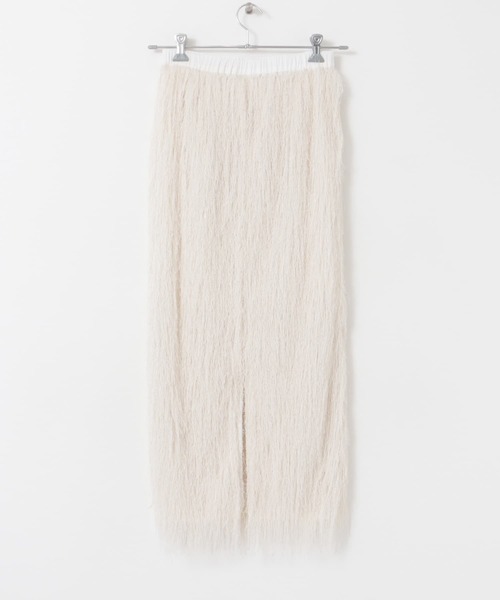 elendeek フリンジストレートスカート スカート ELENDEEK FRINGE STRAIGHT SKIRT : ZOZOTOWN Yahoo!店