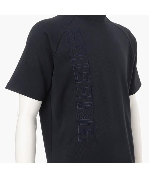 BRIEFING（ブリーフィング） tシャツ MENS BIG BEAT MOCK NECK RELAX