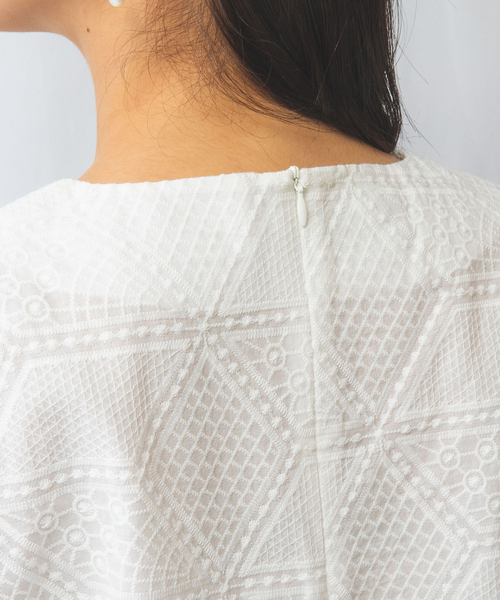 NARACAMICIE（ナラカミーチェ） ブラウス シャツ 「NARACAMICIE」幾何