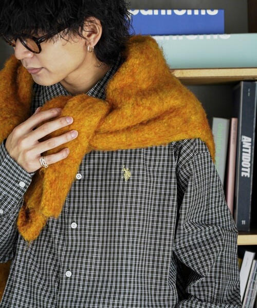 シャツ U.S.POLO ASSN./ユーエスポロアッスン 別注 ワンポイントロゴ刺繍シャツ/チェックシャツ/オンブレチェック(限定展開) メンズ レ | U.S. POLO ASSN. | 04