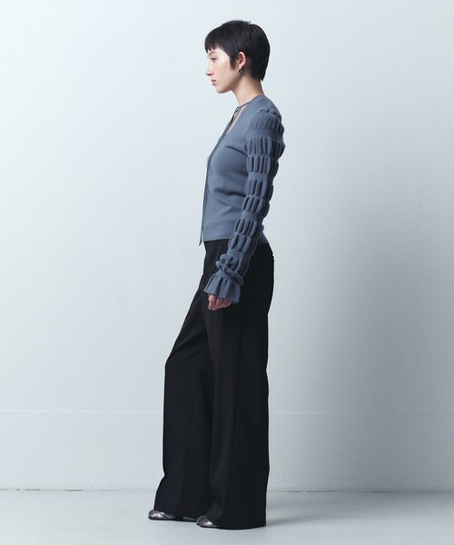 ニット セーター gathered sleeves knit レディース CODE A ニット セーター gathered sleeves knit レディース