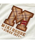 tシャツ ミキハウスチェック半袖Tシャツ キッ...の詳細画像2