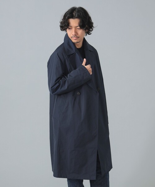 HEVO トレンチコート　シングルコート 楽天市場】hevo イーヴォ OSTUNI メンズ シングルコート ロング