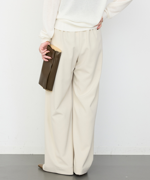Deuxieme Classe パンツ 追加イージー ワイド パンツ2 レディース