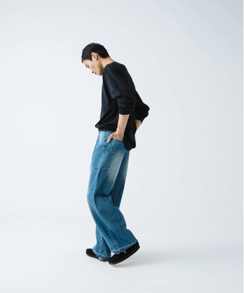 oblekt パンツ デニム ジーンズ ISKO フューチャーフェイス リペア  