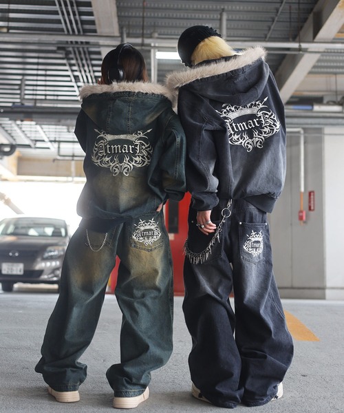 ATMARK デニムジャケット gジャン 「2サイズ展開 / UNISEX 」ATMARK