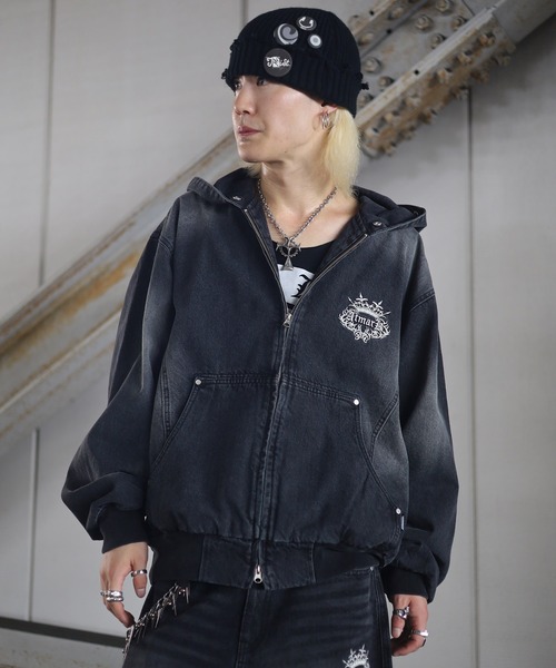 ATMARK デニムジャケット gジャン 「2サイズ展開 / UNISEX 」ATMARK