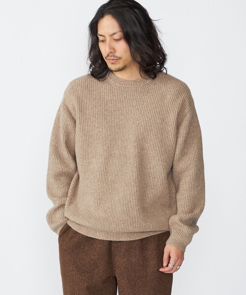 SHIPS（シップス） セーター ニット SHIPS:「手洗い可能」7ゲージ