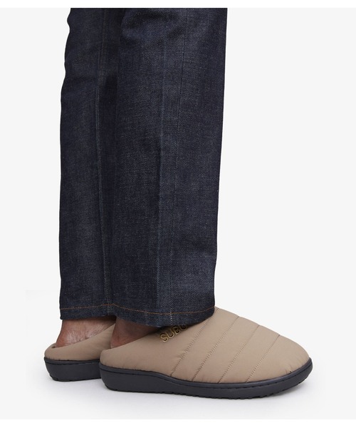 【関税込み】A.P.C. SUBUエディション ベージュ F-Line スリッパ セール】F-LINE A.P.C. SUBU（ルームシューズ/スリッパ