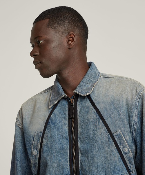 G-STAR RAW デニムジャケット gジャン COACH ZIP JACKET/ヴィンテージ