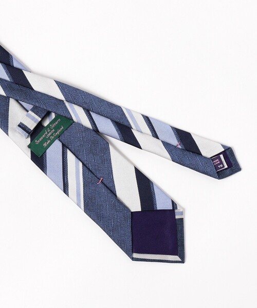 Seaward & Stearn ストライプ ネクタイ Seaward＆stearn ネクタイ Seaward ＆ Stearn / シルク