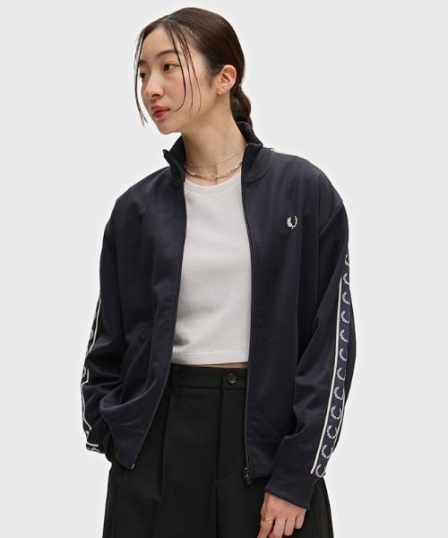 FRED PERRY（フレッドペリー） ジャージ Taped Track Jacket／フレッド