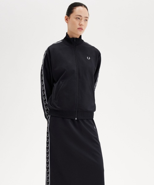 FRED PERRY ジャージ Taped Track Jacket／フレッドペリー