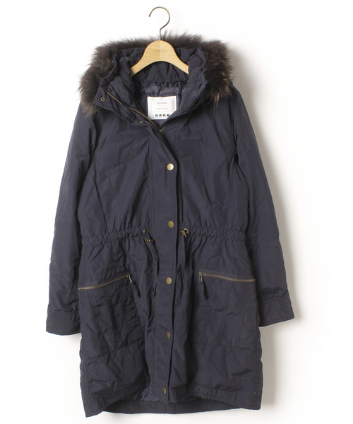 PLST（プラステ） ダウンコート 4 ネイビー レディース : ZOZOTOWN