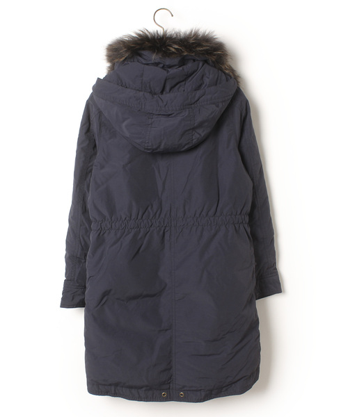 PLST（プラステ） ダウンコート 4 ネイビー レディース : ZOZOTOWN