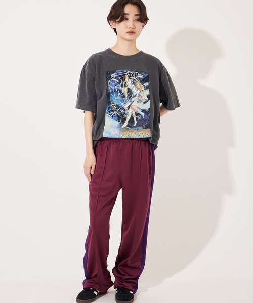 F2589【STAR WARS】ディズニープリントTシャツ【XXL】ブラウン STAR WARS tシャツ GOOD ROCK SPEED 別注 ヴィンテージライク